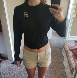 Nike black zip up jacket